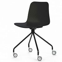 стул glide на колесиках черный в Костроме