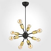 подвесная люстра tk lighting 1468 estrella black в Костроме