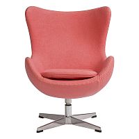 детское кресло egg chair коралловое в Костроме