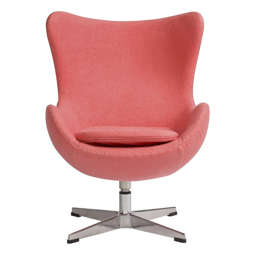 детское кресло egg chair коралловое в Костроме