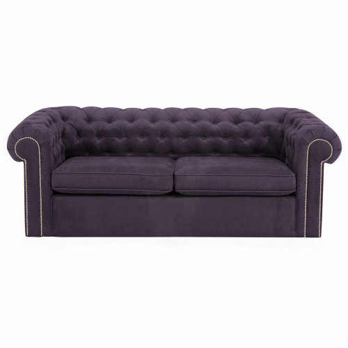 диван chesterfield прямой фиолетовый в Костроме