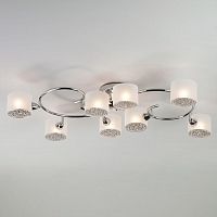 потолочная люстра eurosvet areta 70088/8 хром в Костроме
