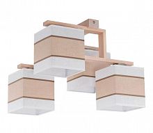 потолочная люстра tk lighting 562 lea white 4 в Костроме