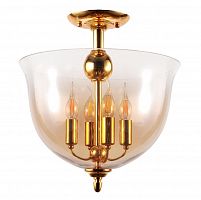 потолочный светильник crystal lux atlas pl4 gold в Костроме