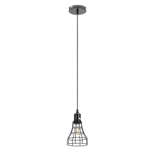 подвесной светильник эра loft pl10 bk в Костроме