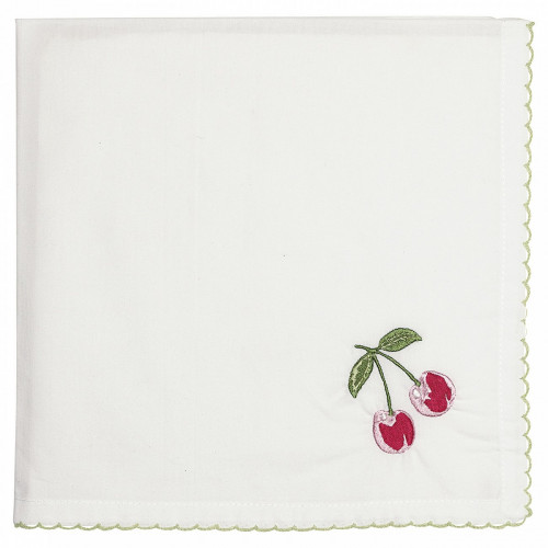 салфетка cherry red w/embroidery в Костроме