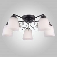 потолочная люстра eurosvet campana 70094/5 черный в Костроме