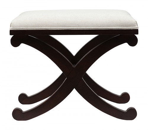 табурет x-leg stool белый лен в Костроме