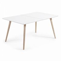 стол quatre 160(260)x100 белый от la forma (ex julia grup) в Костроме