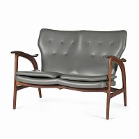 диван fauteuil прямой серый в Костроме