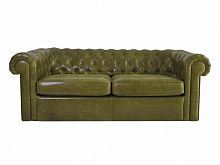 диван chesterfield прямой оливковый в Костроме