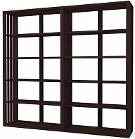 стеллаж dilan black (230*44*212) в Костроме