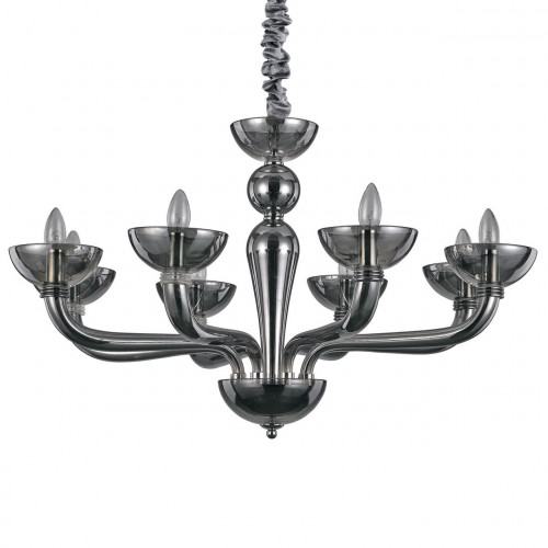 подвесная люстра ideal lux casanova sp8 fume в Костроме