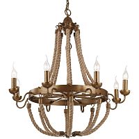подвесная люстра arte lamp amaca a8957lm-8bz в Костроме