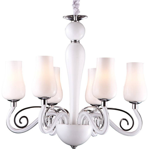 подвесная люстра arte lamp biancaneve a8110lm-6wh в Костроме