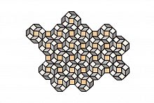 ковер parquet rhomb yellow 314x195 от gan в Костроме