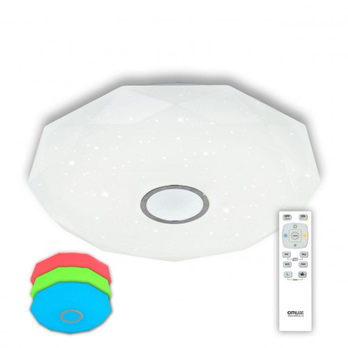 потолочный светодиодный светильник citilux диамант cl71360rgb в Костроме