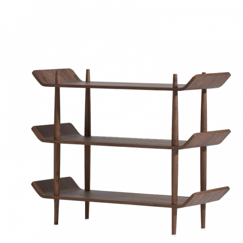 стеллаж bentwood темно-коричневый в Костроме
