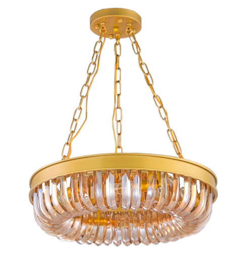 люстра terra gold amber d80 бронза, стекло янтарного цвета в Костроме
