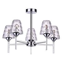 потолочная светодиодная люстра lumion gerana 3598/30cl хром в Костроме