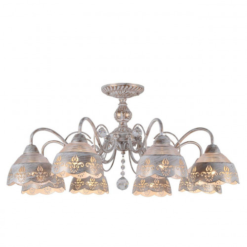 потолочная люстра arte lamp sicilia a9106pl-8wg в Костроме