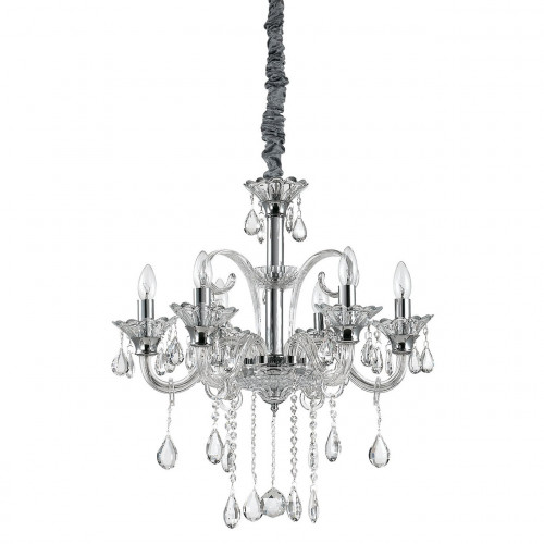 подвесная люстра ideal lux colossal sp6 trasparente в Костроме