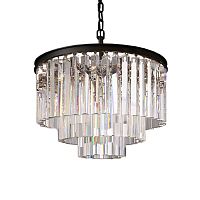 подвесной светильник odeon 6 black/clear от delight collection в Костроме