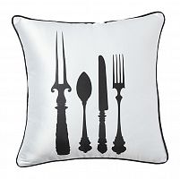 подушка со столовыми приборами tableware white в Костроме