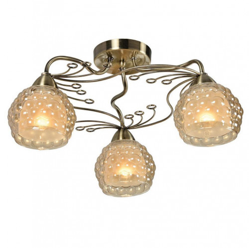 потолочная люстра idlamp verity 286/3pf-oldbronze в Костроме
