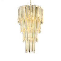 люстра gigi 13 gold от delight collection прозрачная/золото в Костроме