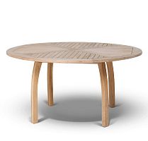 модена круглый стол из тика, 150 см. в Костроме
