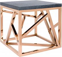 стол журнальный geometric графит, золото коричневый в Костроме