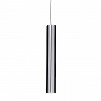подвесной светодиодный светильник ideal lux ultrathin sp1 small round cromo в Костроме