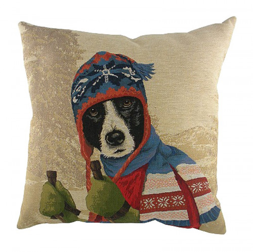 подушка с картинкой ski dogs border collie в Костроме