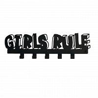 вешалка girls rule черная в Костроме