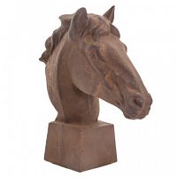 статуэтка horse head на подставке коричневый в Костроме