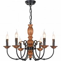 подвесная люстра freya benigna fr2170-pl-06-br в Костроме