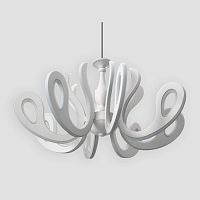 потолочная светодиодная люстра ambrella light orbital classic fk82/8 wh 504w d820 в Костроме