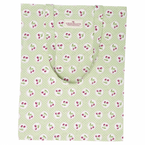 сумка хлопковая cherry berry p.green в Костроме