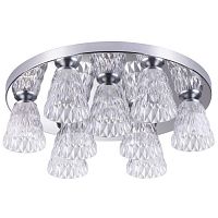 потолочная светодиодная люстра lumion gerana 3621/54cl в Костроме