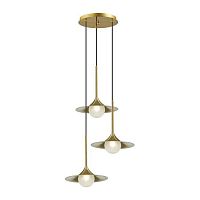 подвесная люстра odeon light barolo 4155/27l в Костроме
