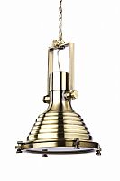 подвесной светильник в стиле лофт lamp maritime цвет латунь в Костроме