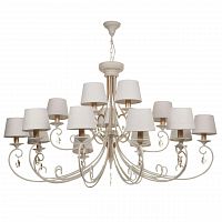 подвесная люстра maytoni enna arm548pl-15wg белая в Костроме