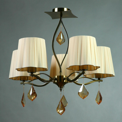 потолочная люстра brizzi bx03203/5 bronze cream в Костроме