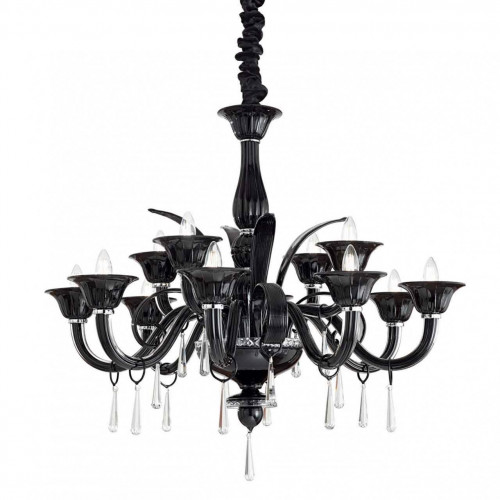 подвесная люстра ideal lux renoir sp12 nero в Костроме