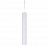 подвесной светодиодный светильник ideal lux ultrathin sp1 small round bianco в Костроме