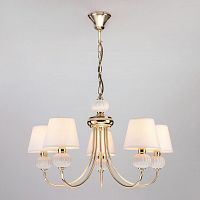 подвесная люстра eurosvet mella 60072/5 золото в Костроме
