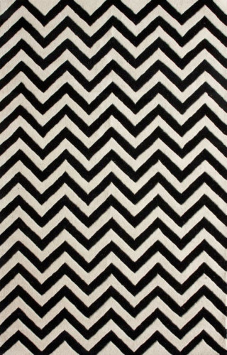 ковер zig zag чёрный 120х180 в Костроме