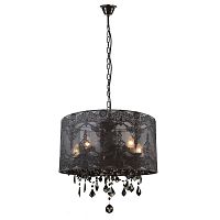 подвесная люстра arte lamp jennifer a1800lm-5bk в Костроме