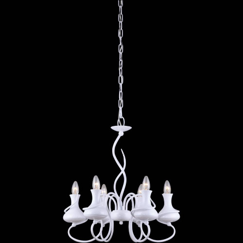 подвесная люстра arte lamp servizio a6819lm-6wh в Костроме